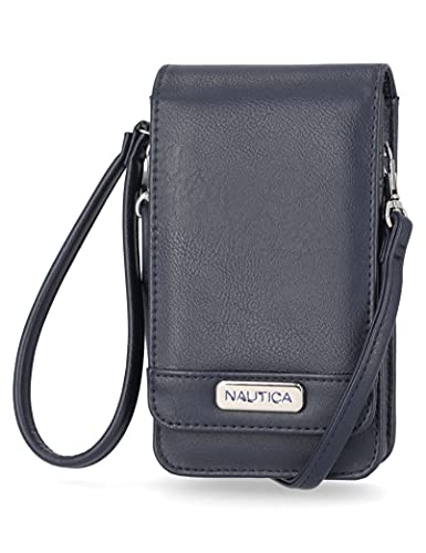 Nautica Catalina RFID Vegan Leather Crossbody Cell Phone Purse