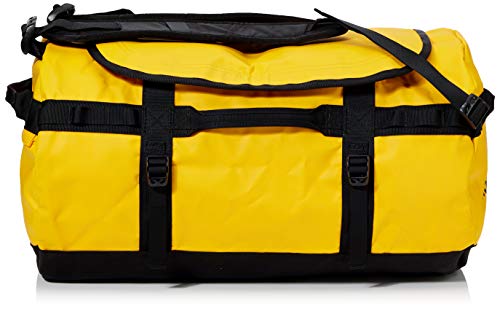 North Face Base Camp Duffel - Summit Gold/TNF Black Small