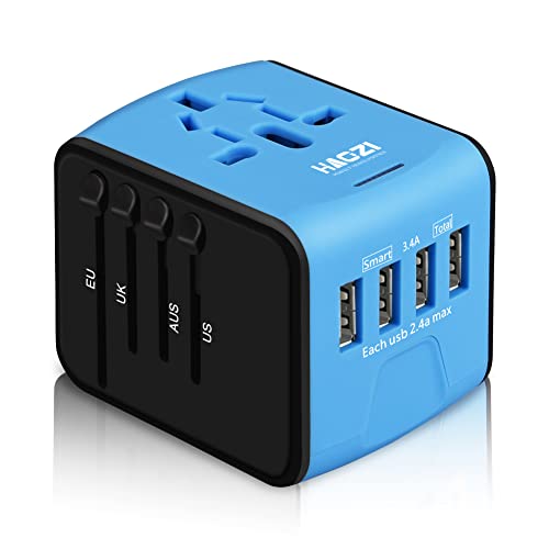 Universal Travel Adapter with Dual USB Ports