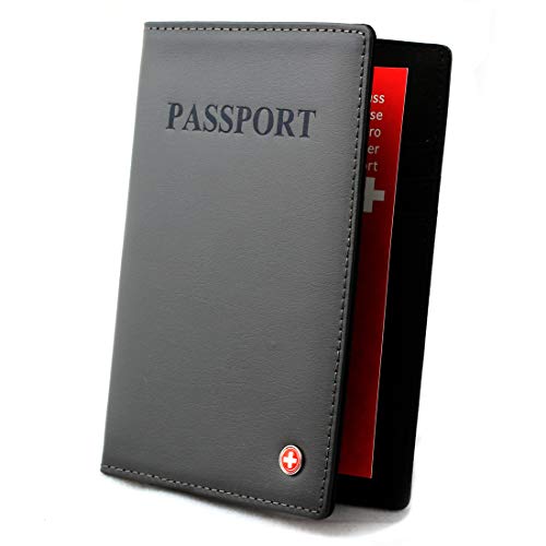 Sotania Swiss Leather Passport and Credit Card Holder Case
