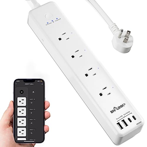 BN-LINK Smart Power Strip with USB Ports and Voice Control