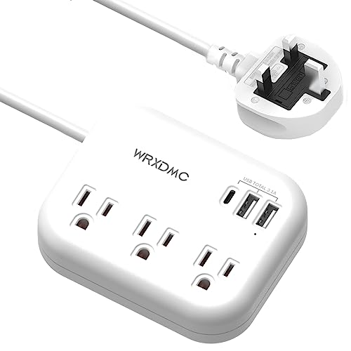 UK Ireland Travel Plug Adapter