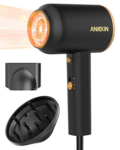 ANIEKIN Hair Blow Dryer 1875W with Diffuser