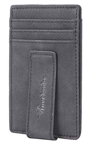 Travelambo Magnetic Front Pocket Wallet