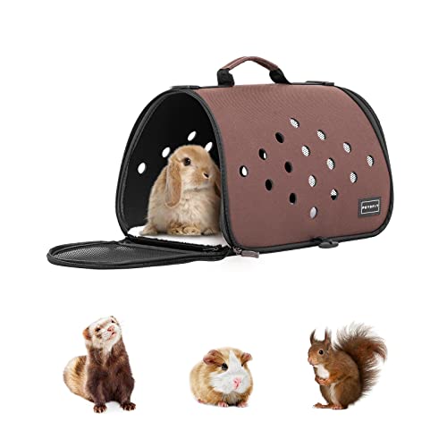 Petsfit Rabbit Carrier, Portable Bunny Carrier for Small Animals