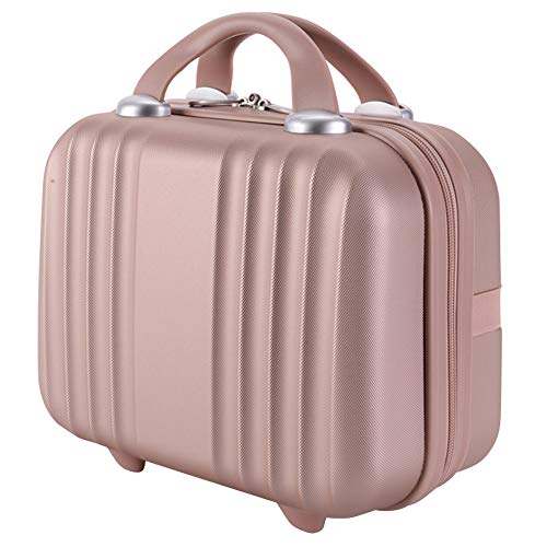 Exttlliy Mini Hard Shell Travel Luggage Cosmetic Case