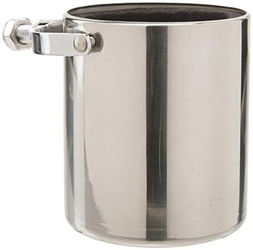 Motorcycle Cup Holder - Adjustable Clamp, 360-Degree Rotation