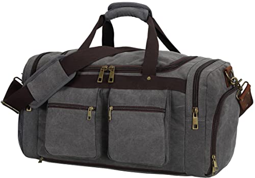 Weekender Duffel Bag Shoe Pocket for Travel