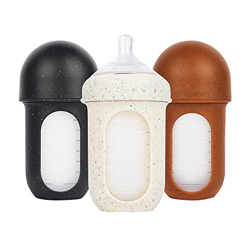 Boon NURSH Reusable Silicone Baby Bottles