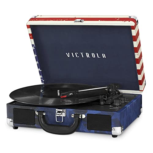 Victrola Vintage Portable Suitcase Record Player