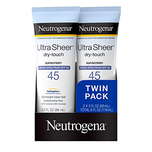 Neutrogena Ultra Sheer Sunscreen Lotion (Pack of 2)