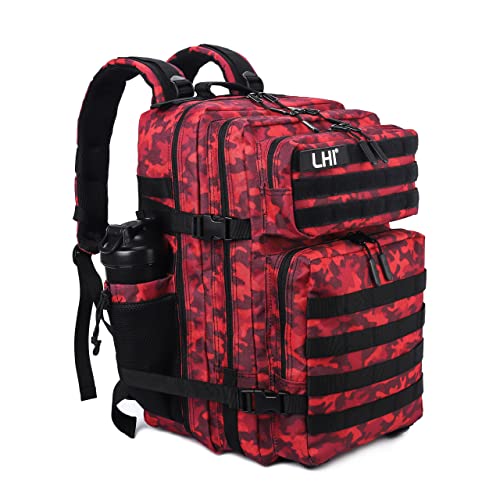 LHI Tactical Backpack for Men Molle Daypack 45L