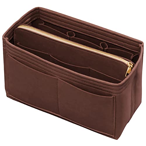Purse Organizer Insert with Zipper