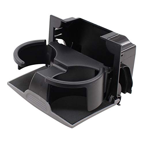 Gray Rear Seat Center Console Cup Holder