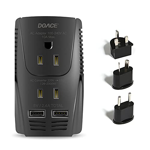 Upgraded DoAce 2000W Travel Voltage Converter