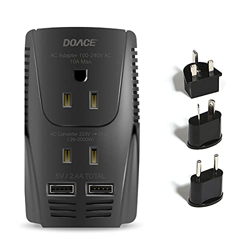 Upgraded DoAce 2000W Travel Voltage Converter Upgraded DoAce 2000W Travel Voltage Converter