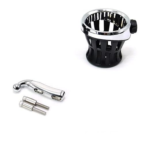 Halifu Motorcycle Cup Holder Drink Mount for Harley & Honda