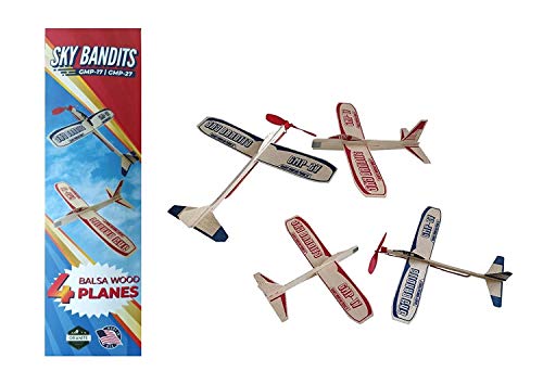 Balsa Wood Airplane Kit Set