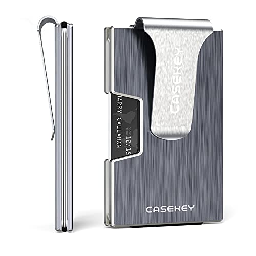 41RTV4FaCL. SL500  - 11 Best Roco Minimalist Aluminum Slim Wallet Rfid Blocking Money Clip - No.2 for 2024