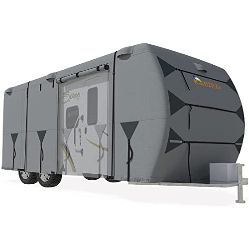 KING BIRD 210D Oxford Travel Trailer RV Cover