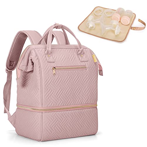 Fasrom Breast Pump Bag Backpack with Cooler