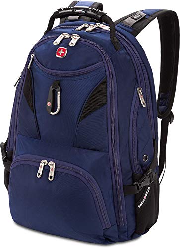 SwissGear ScanSmart Laptop Backpack, Navy, 17-Inch