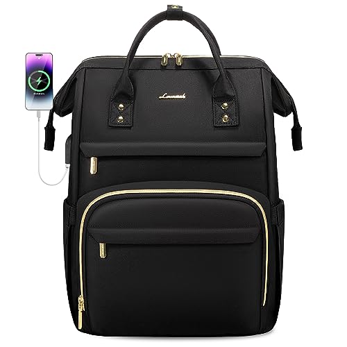 Women's Laptop Backpack with USB Port