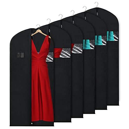 KEEGH Garment Bags for Hanging Clothes - Set of 6