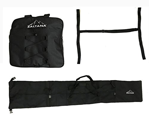 Zaltana Ski Carrier Bag Rack Holds & Boots Bag Combo