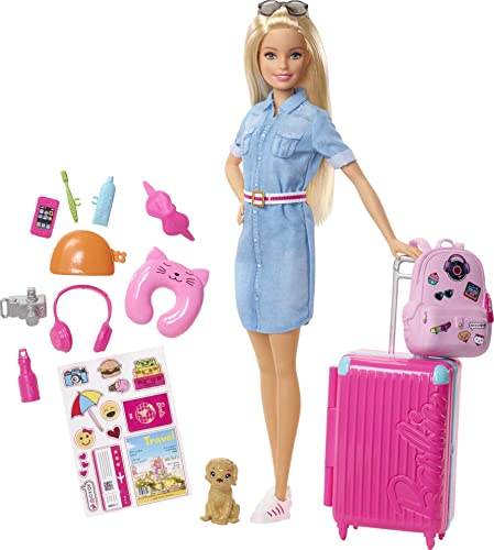 Barbie Dreamhouse Adventures Doll & Accessories Travel Set