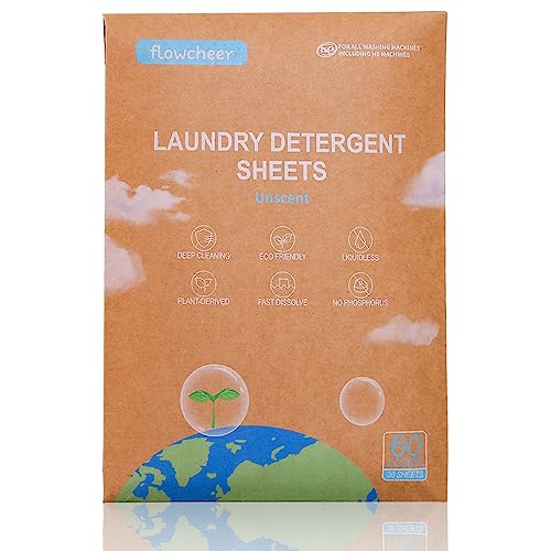 Eco-friendly Laundry Detergent Sheets