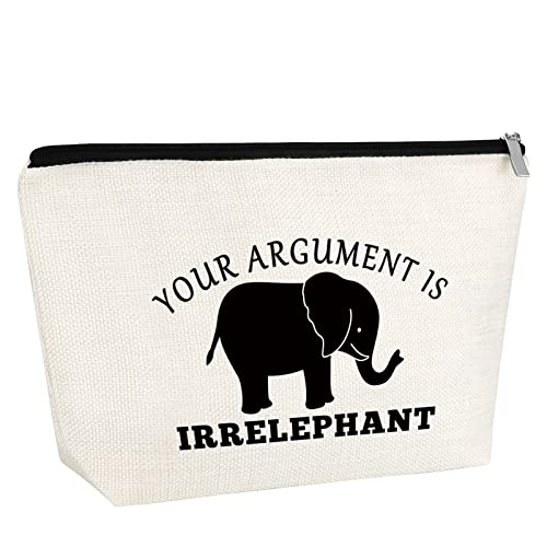 Elephant Makeup Bag for Elephant Lovers