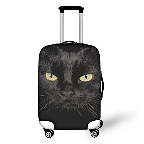 Black Cat Luggage Covers