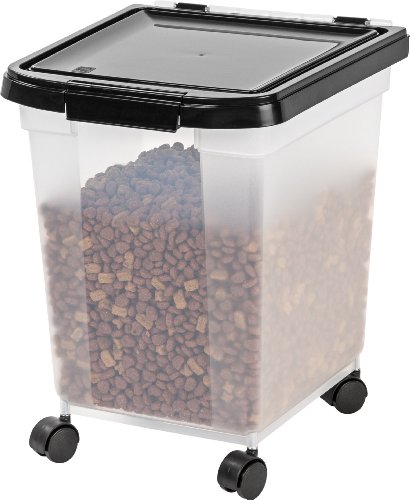 IRIS USA WeatherPro Airtight Pet Food Storage Container