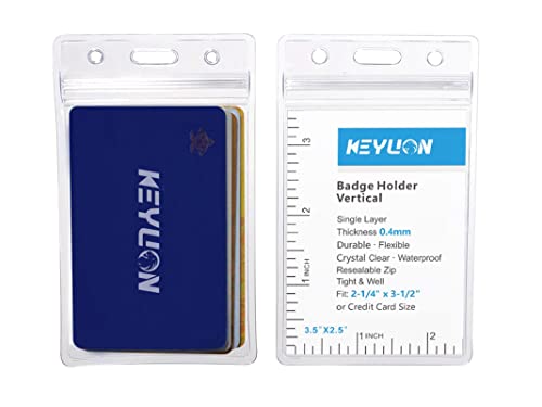 KEYLION ID Card Badge Holder
