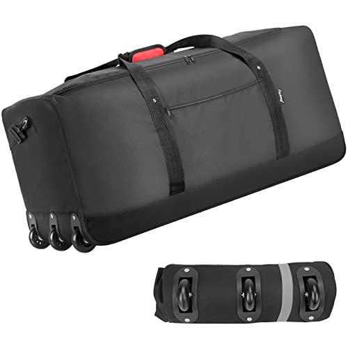 Finnhomy 120L Foldable Rolling Duffel Bag