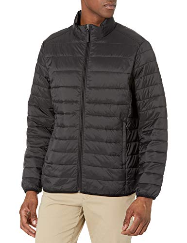 Men's Packable Lightweight Water-Resistant Puffer Jacket