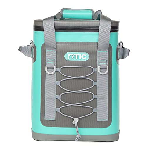RTIC Chillout 24 Can Backpack Cooler Insulated Portable Soft Cooler Bag for  Lunch, Beach, Drink, Beverage, Travel, Camping, Picnic, Car, Hiking