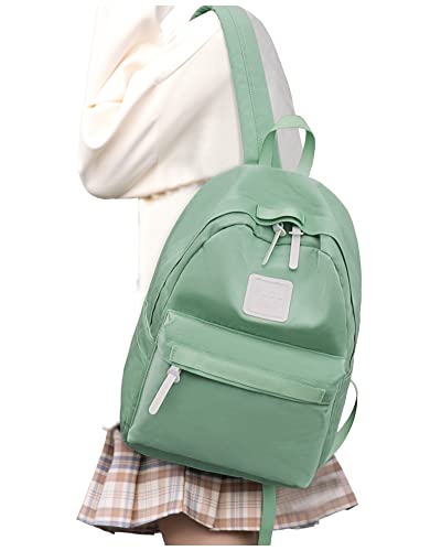 College Backpack Black bag for Women Men