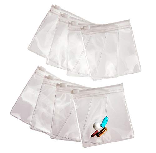 Smooth Trip Large Reusable Pill Pouch - 8 Pack