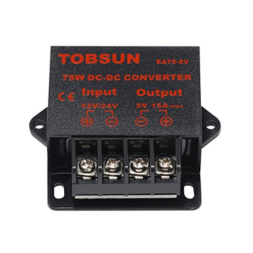 BANKEE 12V/24V to 5V 15A Converter