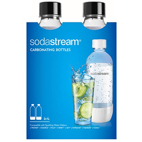 SodaStream DWS Carbonating Bottle, 1L Pack Of 2