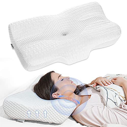 Elviros Cervical Pillow for Neck Pain Relief