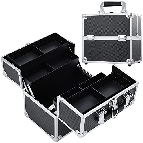 Frenessa Makeup Train Case Cosmetic Organizer