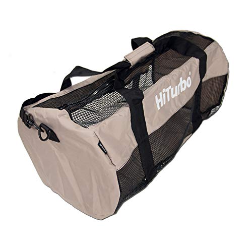 Hiturbo Mesh Duffel Bag - Perfect Travel Companion for Water Sports Enthusiasts