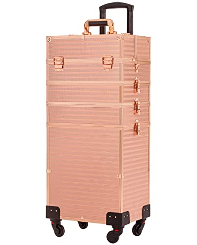 41TpT4YfUaL. SL500  - 9 Best Rolling Cosmetic Case for 2023