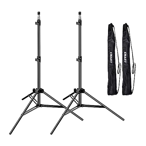 EMART 7 Ft Light Stand for Photography - 2 Pack EMART 7 Ft Light Stand for Photography - 2 Pack