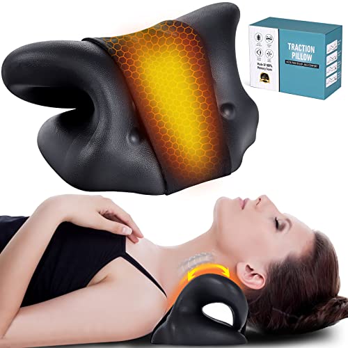 Portable Cervical Traction Device with Heating Pad