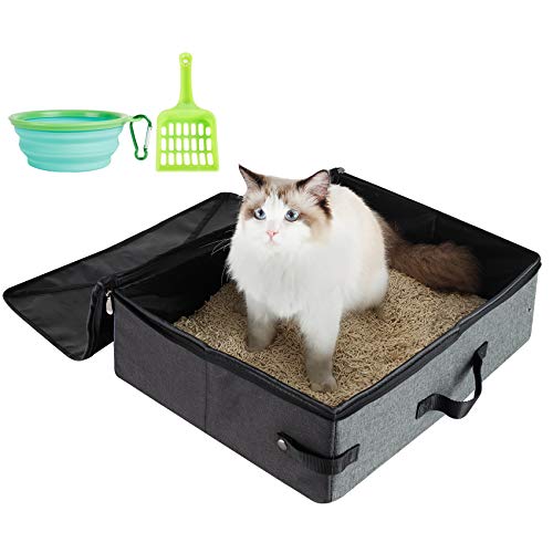 Portable Travel Litter Box for Cats - HiCaptain