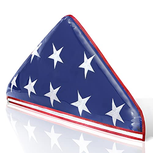 Anley Vinyl Memorial Flag Display Bag